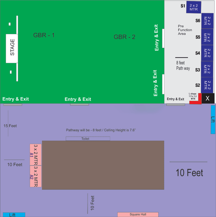 Agile India 2025 Stall Layout